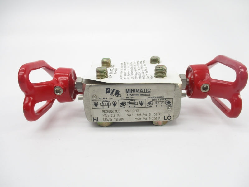 D/A MM4B-T-SS 6000PSI NSMP