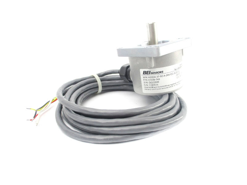 BEI SENSORS H20DA-37-50-A-24V/OC-SCS132 01039-749 24VDC NSNP