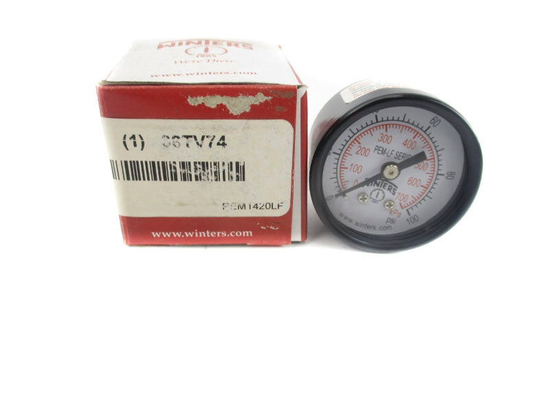 WINTERS 36TV74 0-100PSI NSMP