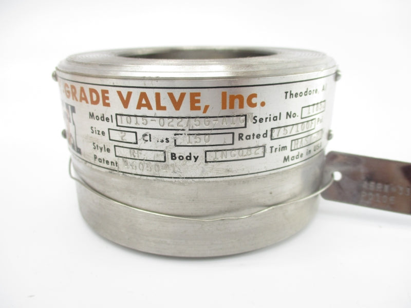 HY-GRADE VALVE T015-02275G-AICN 275/100FPSI UNMP