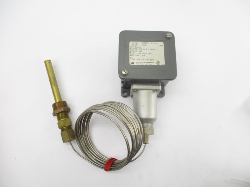 UNITED ELECTRIC CONTROLS E1053BS 480VAC 15A 100-400'F NSMP