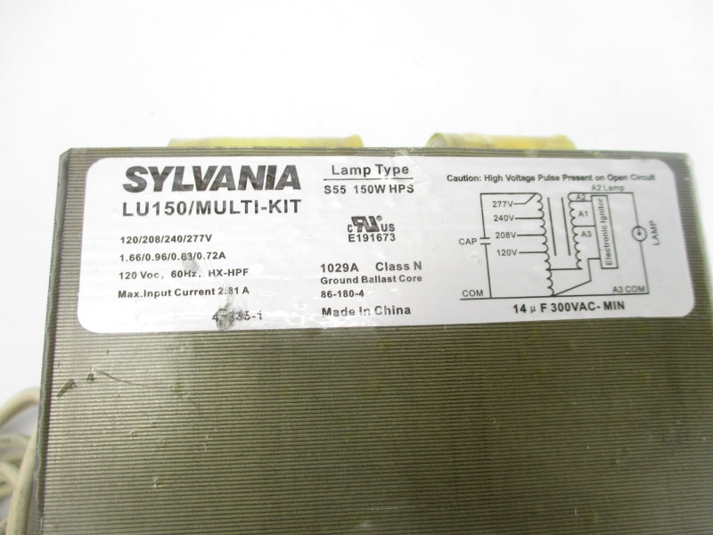 SYLVANIA LU150/MULTI-KIT 277V 1.66A UNMP