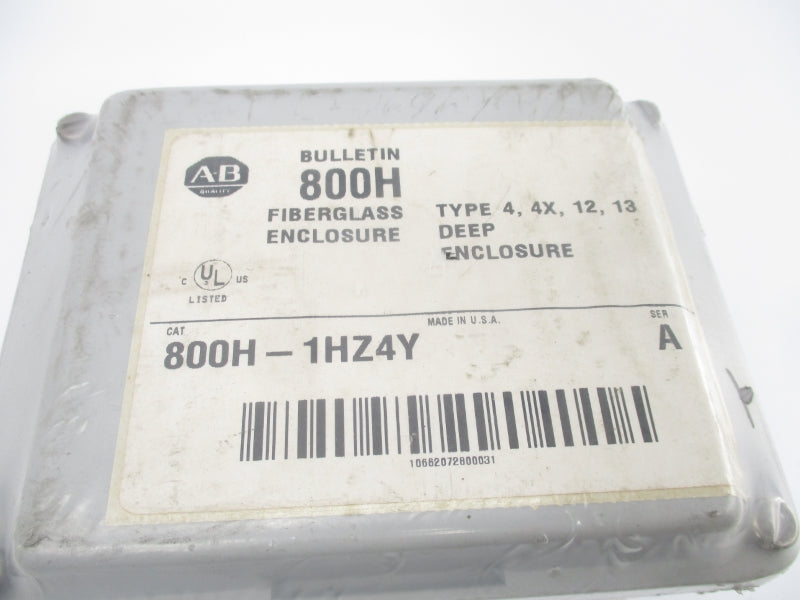 ALLEN BRADLEY 800H-1HZ4Y SER. A NSMP
