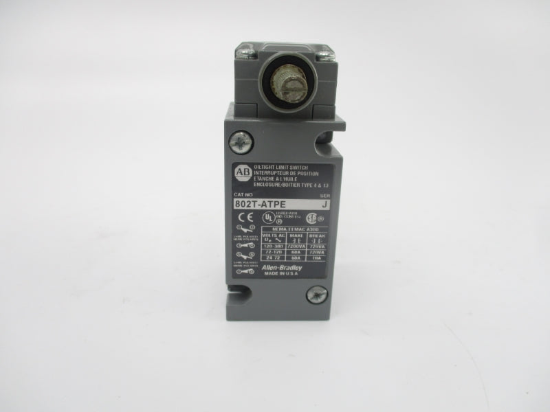 ALLEN BRADLEY 802T-ATPE SER. J 120-300VAC 60A (WH) NSMP