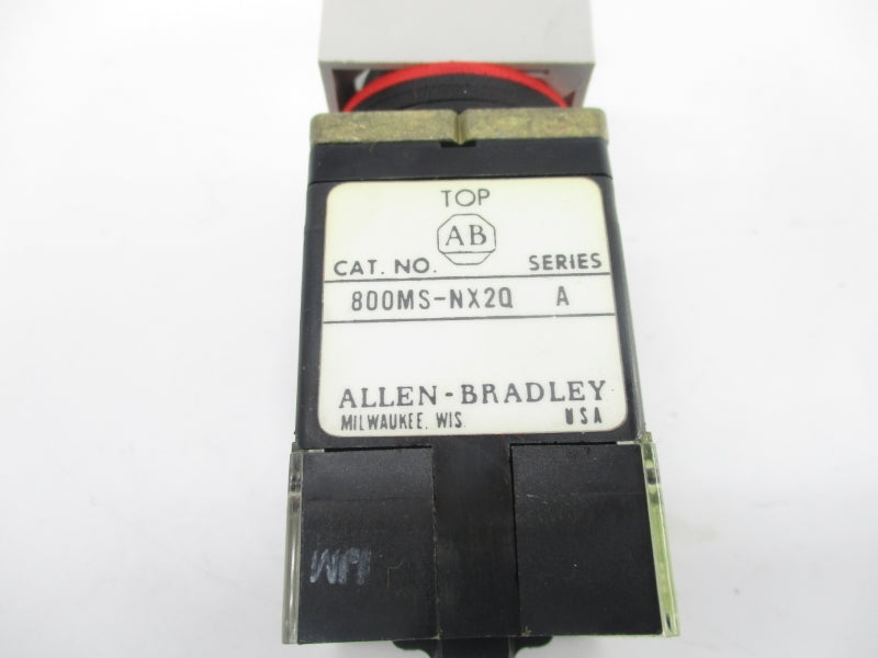 ALLEN BRADLEY 800MS-NX2Q SER. A 300VAC NSNP