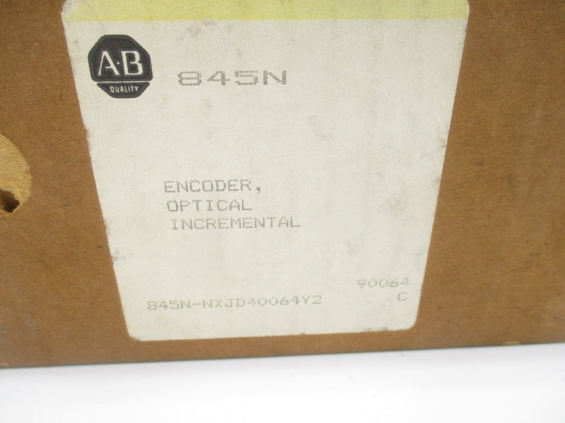 ALLEN BRADLEY 845N-NXJD40064Y2 SER. C (BR/YL) NSMP