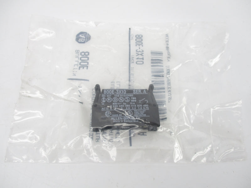ALLEN BRADLEY 800E-3X10 SER. A 690V 10A NSMP