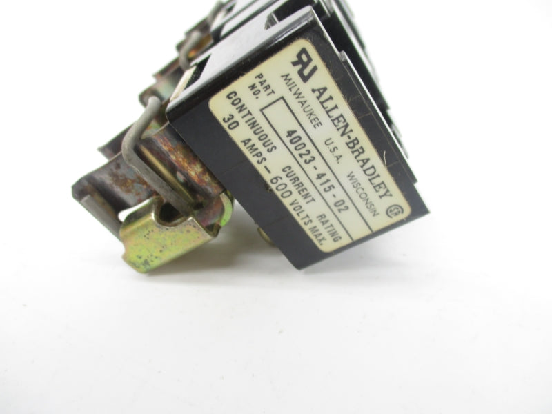 ALLEN BRADLEY 40023-415-02 600V 30A UNMP