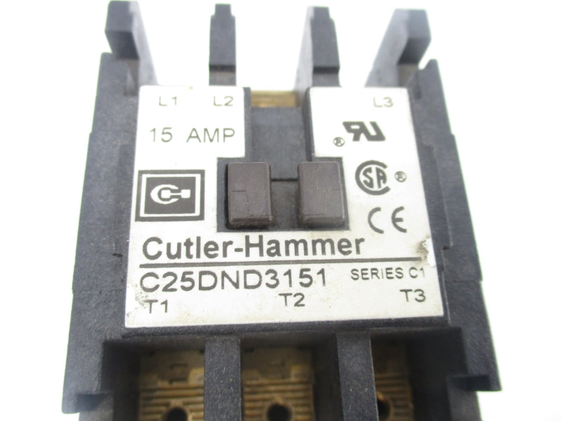 CUTLER HAMMER C25DND3151 SER. C1 208-240V 15A UNMP