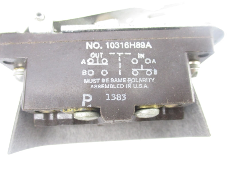 CUTLER HAMMER 10316H89A (AS PICTURED) NSNP