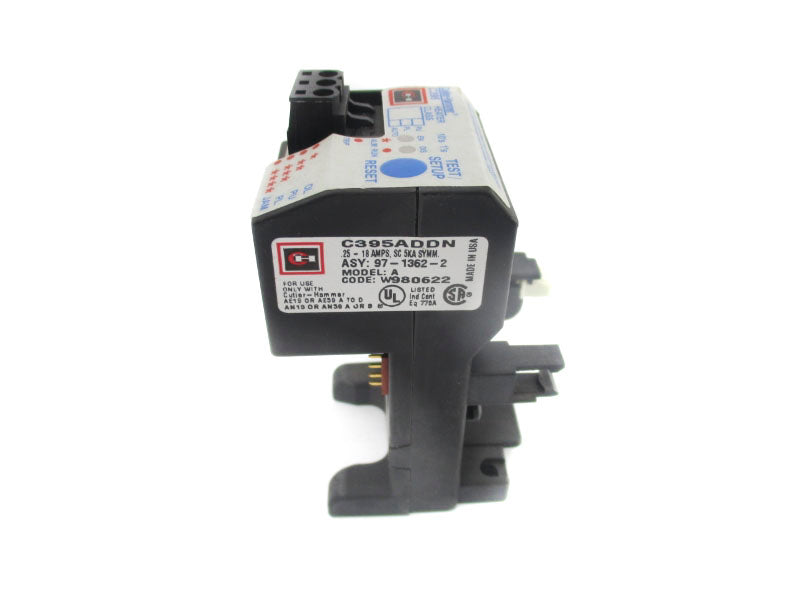 CUTLER HAMMER C395ADDN 110-120VAC .25-18A NSNP