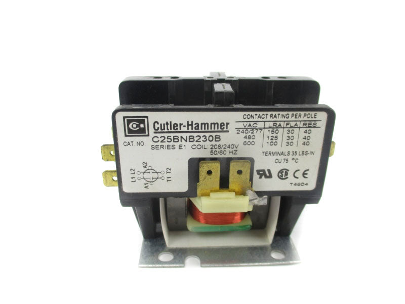 CUTLER HAMMER C25BNB230B SER. E1 208/240V UNMP