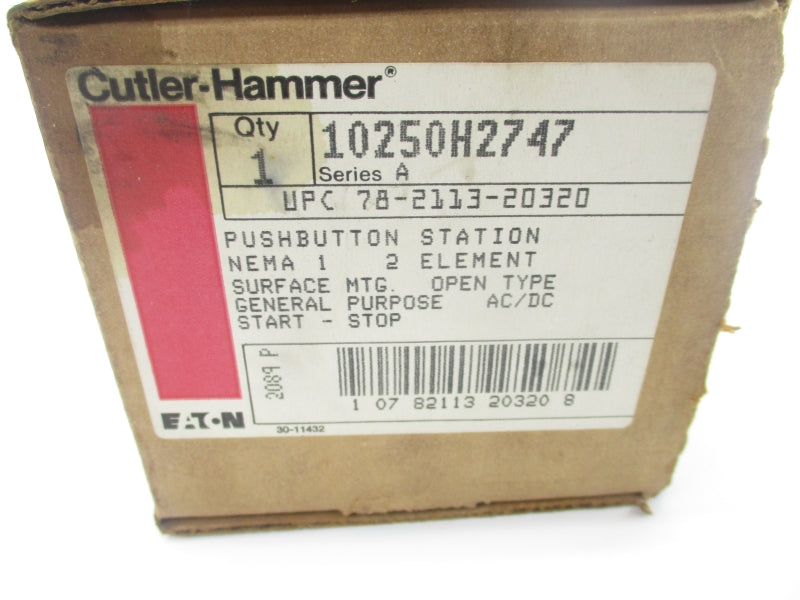 CUTLER HAMMER 10250H2747 SER. A 600VAC NSMP