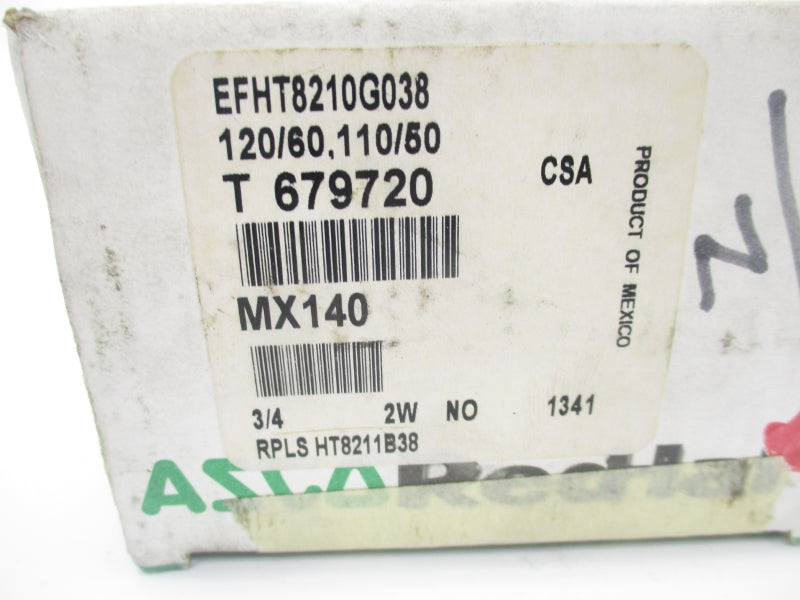 ASCO EFHT8210G038 110/120V 150PSI 3/4" NSMP