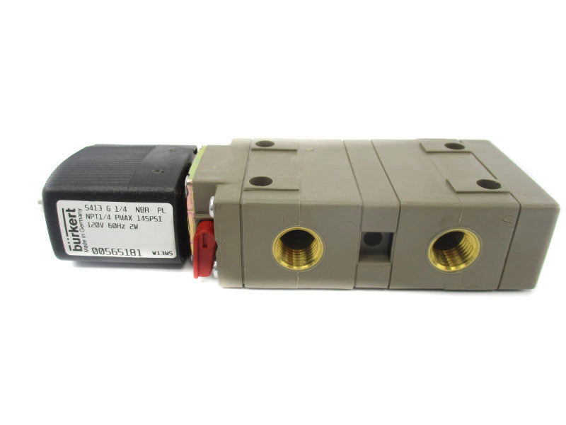BURKERT 5413G1/4NBRPL 00565181 120V 145PSI NSNP