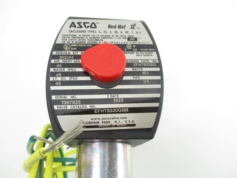 ASCO EFHT8320G188 110/120V 45PSI 1/4" NSNP