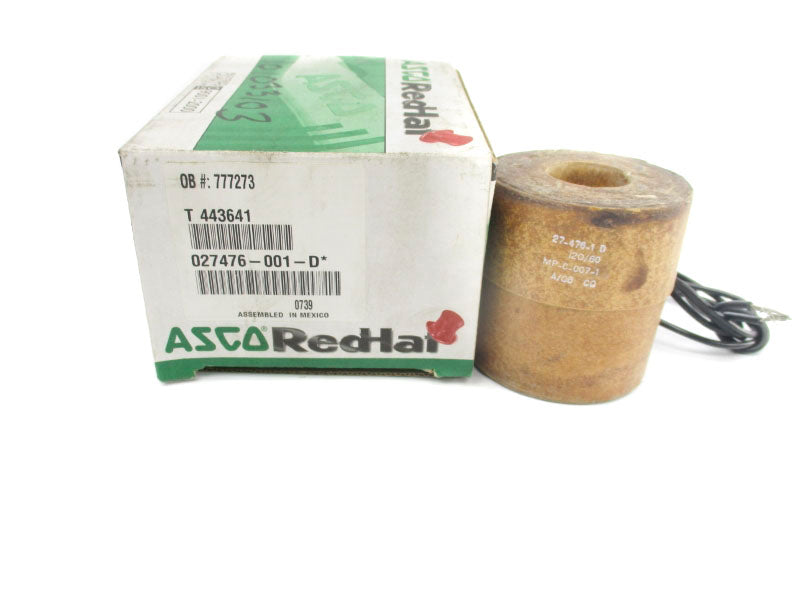 ASCO 027476-001-D MP-C-007-1 120V UNMP