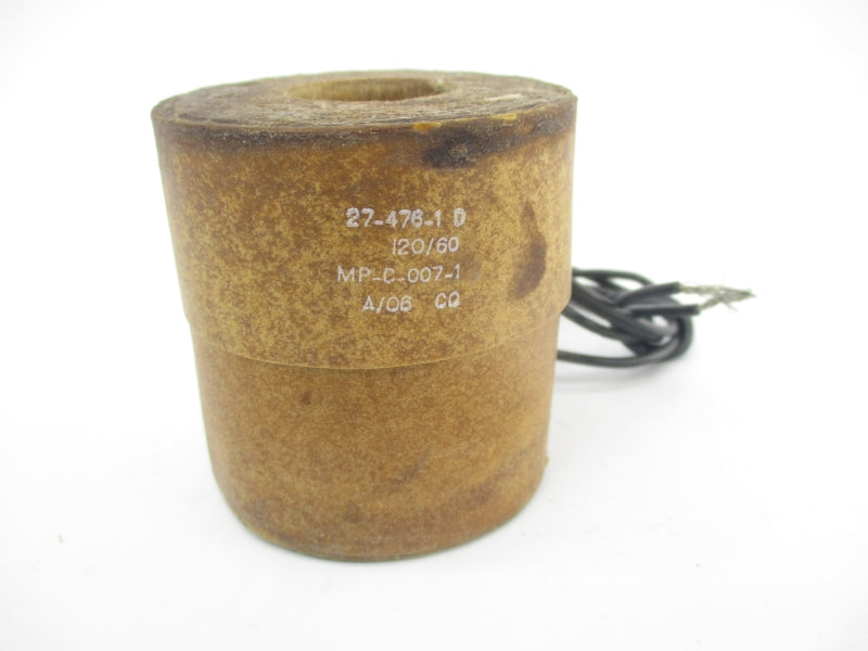 ASCO 027476-001-D MP-C-007-1 120V UNMP