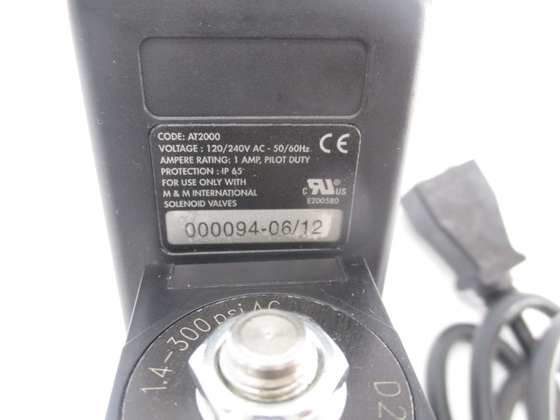 M&M INTERNATIONAL D264DVUN1 120/240VAC 1A 0.5-8S 0.5-35M 1.4-300PSI NSNP