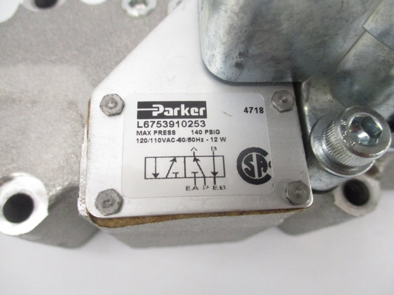 PARKER L6753910253 110/120VAC 140PSI 3/8" NUPI