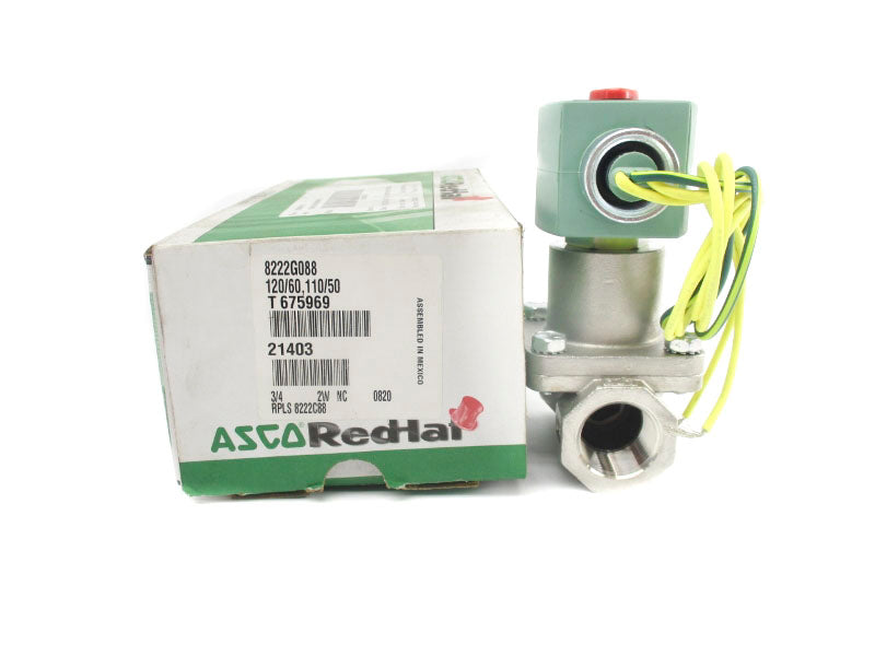 ASCO 8222G088 110/120V 125PSI 3/4" NSMP