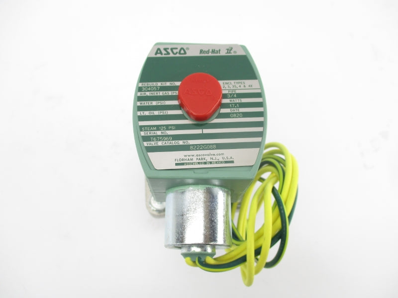 ASCO 8222G088 110/120V 125PSI 3/4" NSMP