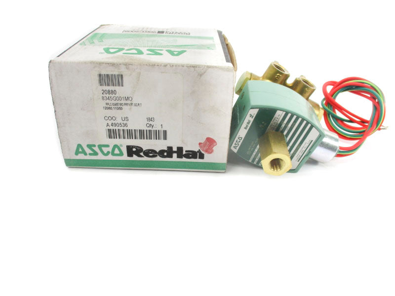 ASCO 8345G001MO 110/120V 10-150PSI 1/4" UNMP