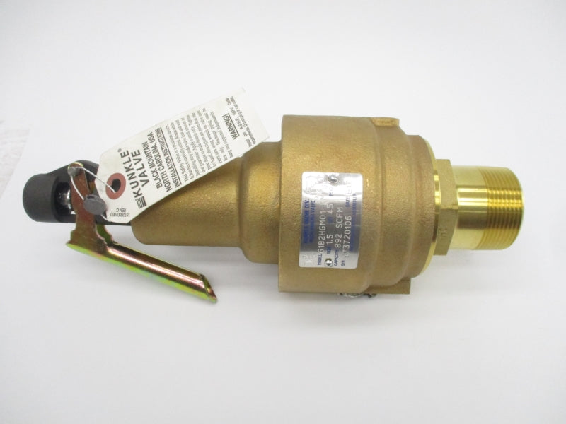 KUNKLE VALVE 6182HGM01-KM 45PSI 1.5" NSNP