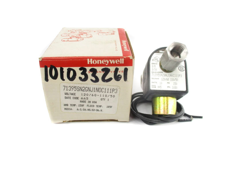HONEYWELL 71395SN2GNJ1N0C111P3 110/120V 150PSI 1/8"-1/16" NSMP