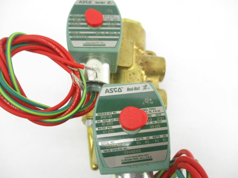 ASCO 8344G082 110/120V 10-200PSI 1/2" NSNP