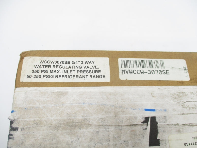 METREX VALVE WCCW3070SE 350PSI 3/4" NSFS