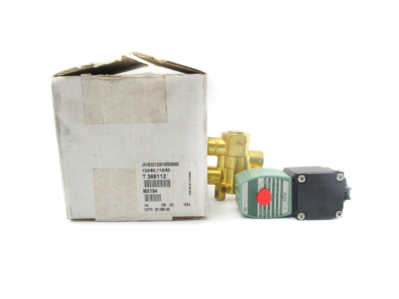 ASCO JKH8321G001MS09665 110/120V 10-200PSI 1/4" NSMP