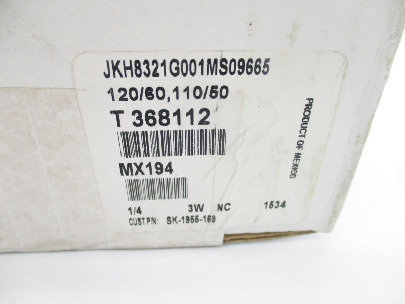ASCO JKH8321G001MS09665 110/120V 10-200PSI 1/4" NSMP