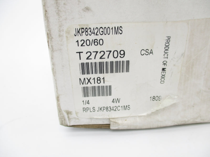 ASCO JKP8342G001MS 120V 1/4" NSFS