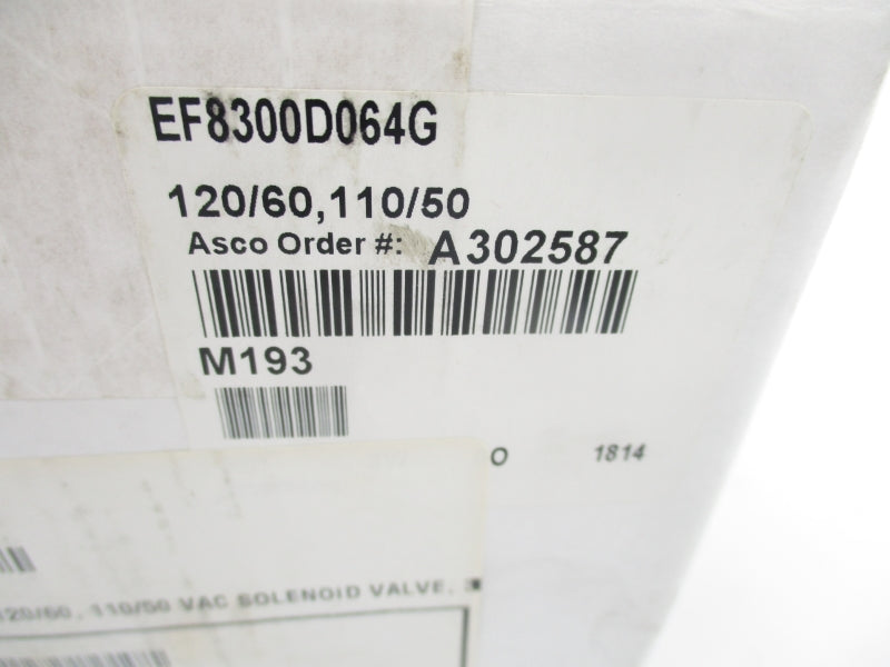 ASCO EF8300D064G 110/120V NSFS