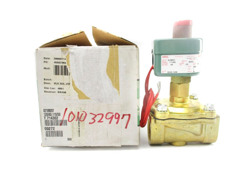 ASCO 8210B057 110/120V 125PSI 1" NSMP