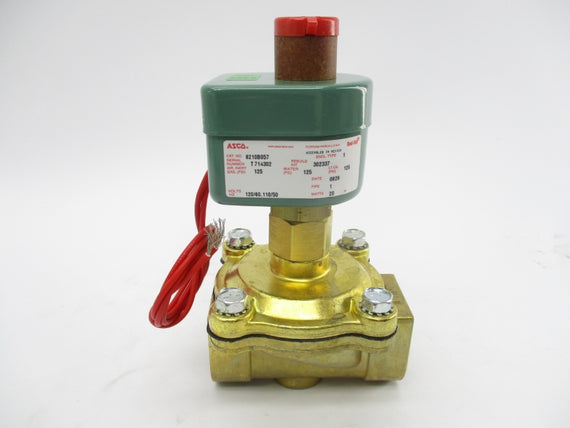ASCO 8210B057 110/120V 125PSI 1" NSMP
