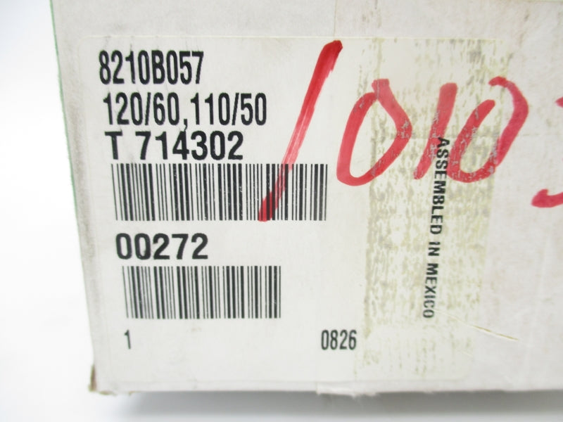 ASCO 8210B057 110/120V 125PSI 1" NSMP