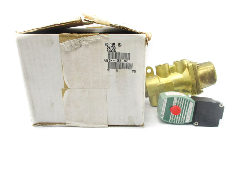 ASCO SK-1955-163 24VDC 10-125PSI 1/2" NSMP