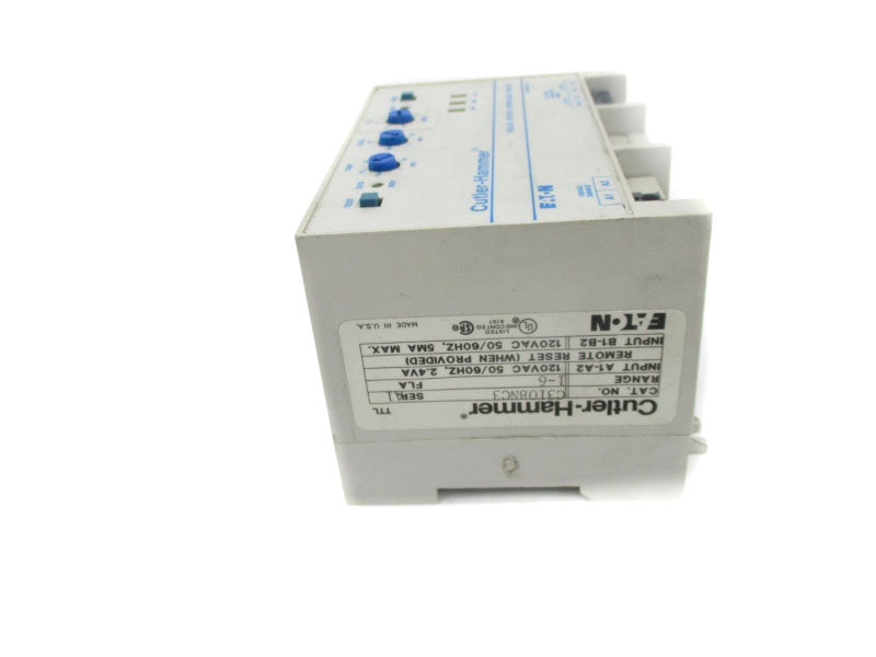 CUTLER HAMMER C310BNC3 SER. A1 120VAC 1-6A UNMP