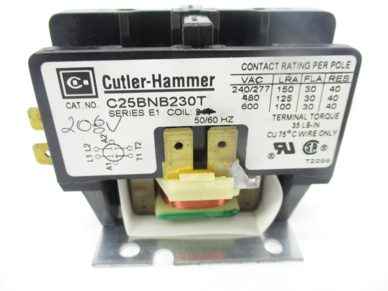 CUTLER HAMMER C25BNB230T SER. E1 208V (AS PICTURED) NSNP