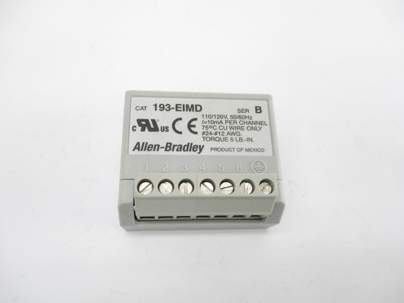 ALLEN BRADLEY 193-EIMD SER. B 110/120V (WH) NSMP