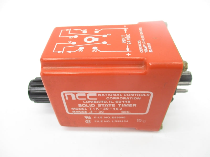 NCC T1K-30-462 24VDC 10A .3-30 UNMP