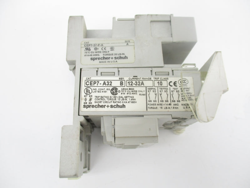 SPRECHER+SCHUH CEP7-A32 SER. B 690V 12-32A UNMP
