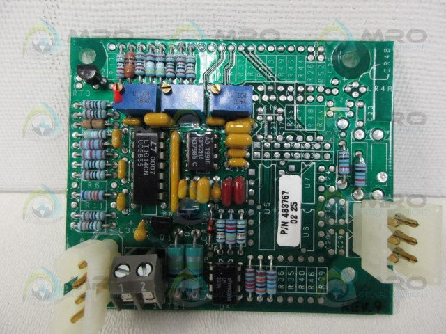 MSA 483767 SENSOR TRANSMITTER BOARD REV4 PC BOARD *NEW NO BOX*