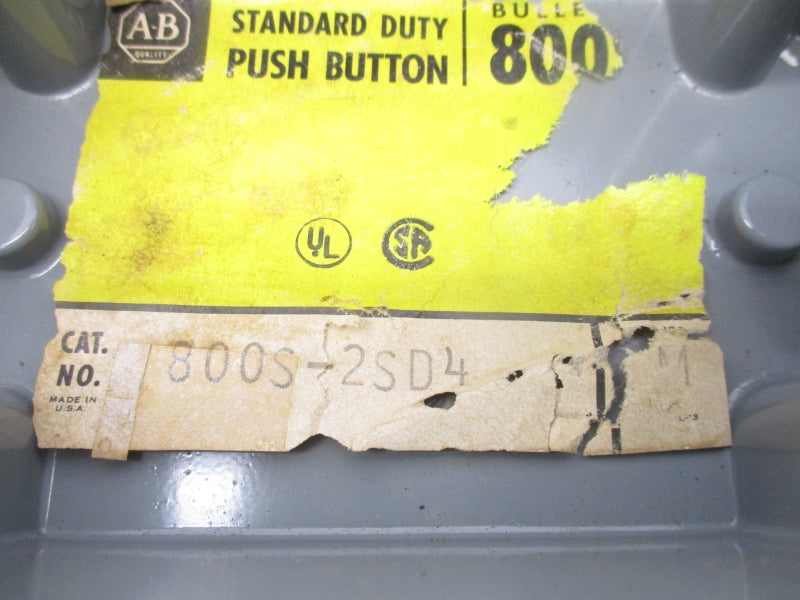 ALLEN BRADLEY 800S-2SD4 SER. M NSNP