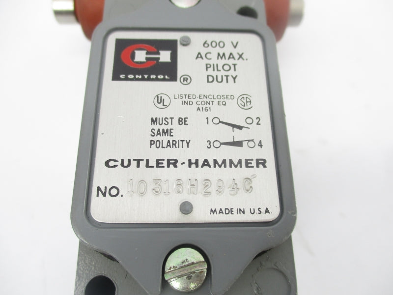 CUTLER HAMMER 10316H294C 600VAC NSNP