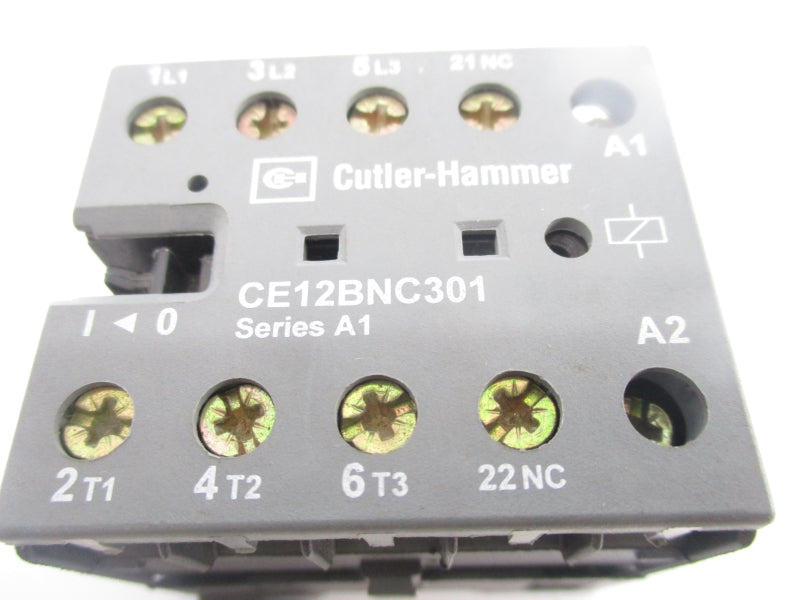 CUTLER HAMMER CE12BNC301 SER. A1 110-125VDC 12A NSNP