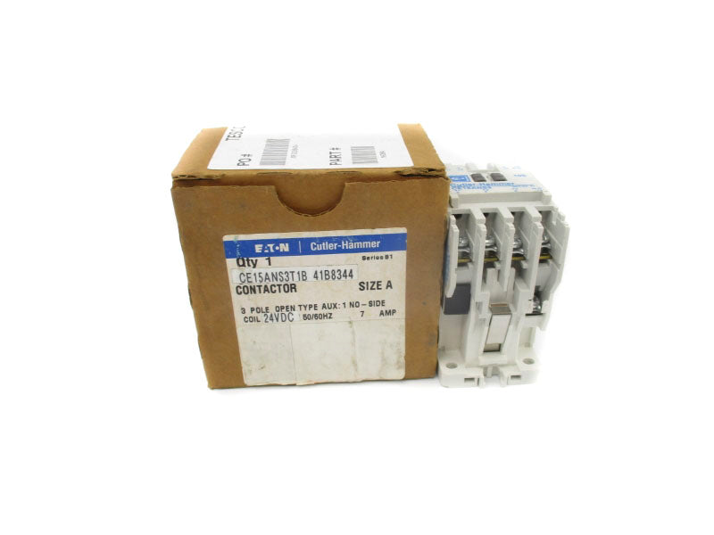 CUTLER HAMMER CE15ANS3T1B SER. B1 24VDC 7A NSMP