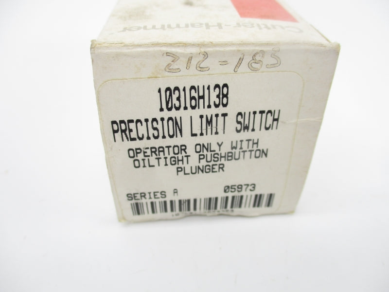 CUTLER HAMMER 10316H138 SER. A NSMP